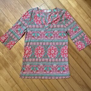 Vineyard Vines Floral Kaftan